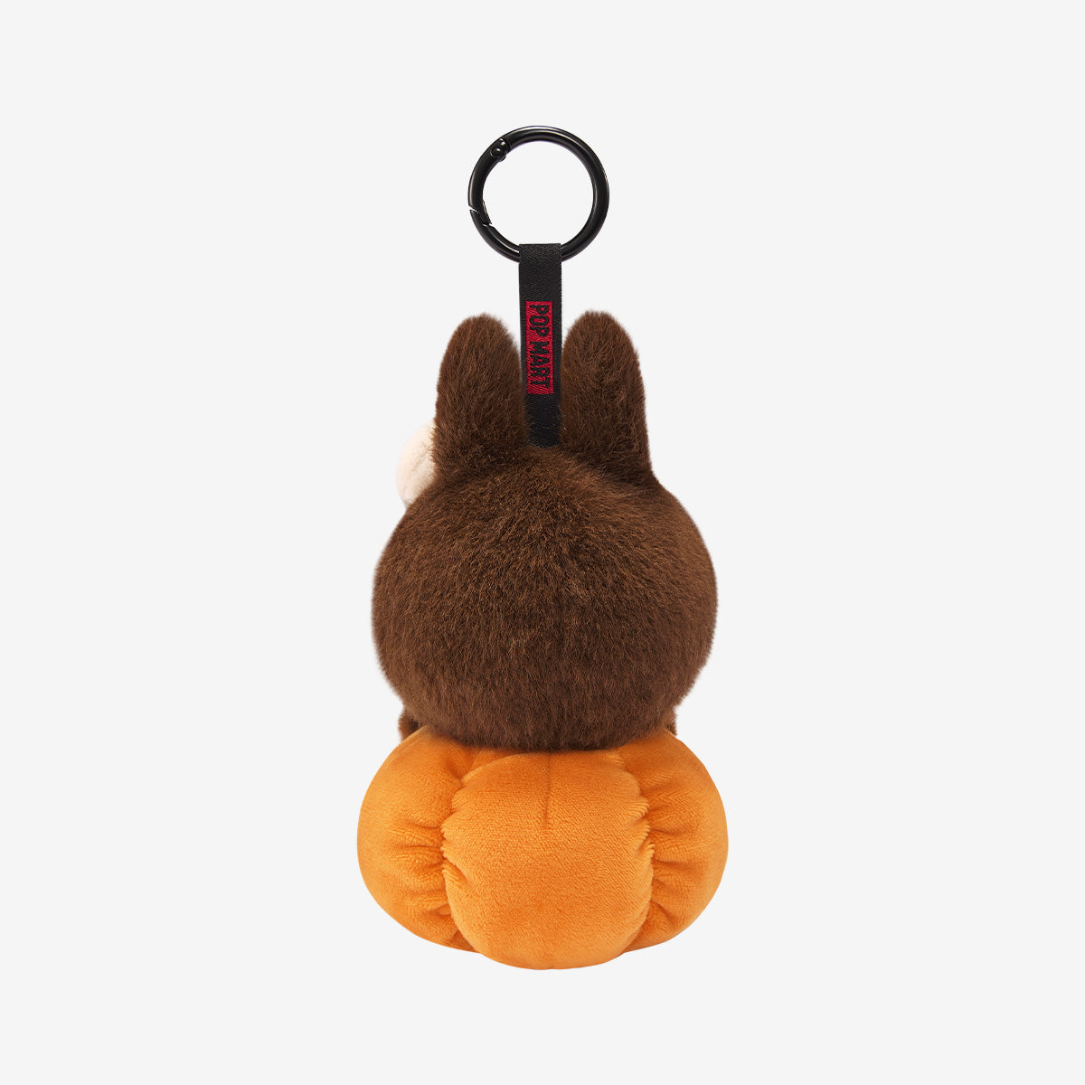 POP MART LABUBU Happy Halloween Party Series-Sitting Pumpkin Vinyl Plush Doll Pendant