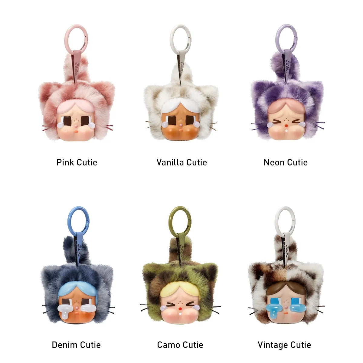 POP MART CRYBABY Wild but Cutie Series - Vinyl Plush Pendant Blind Box