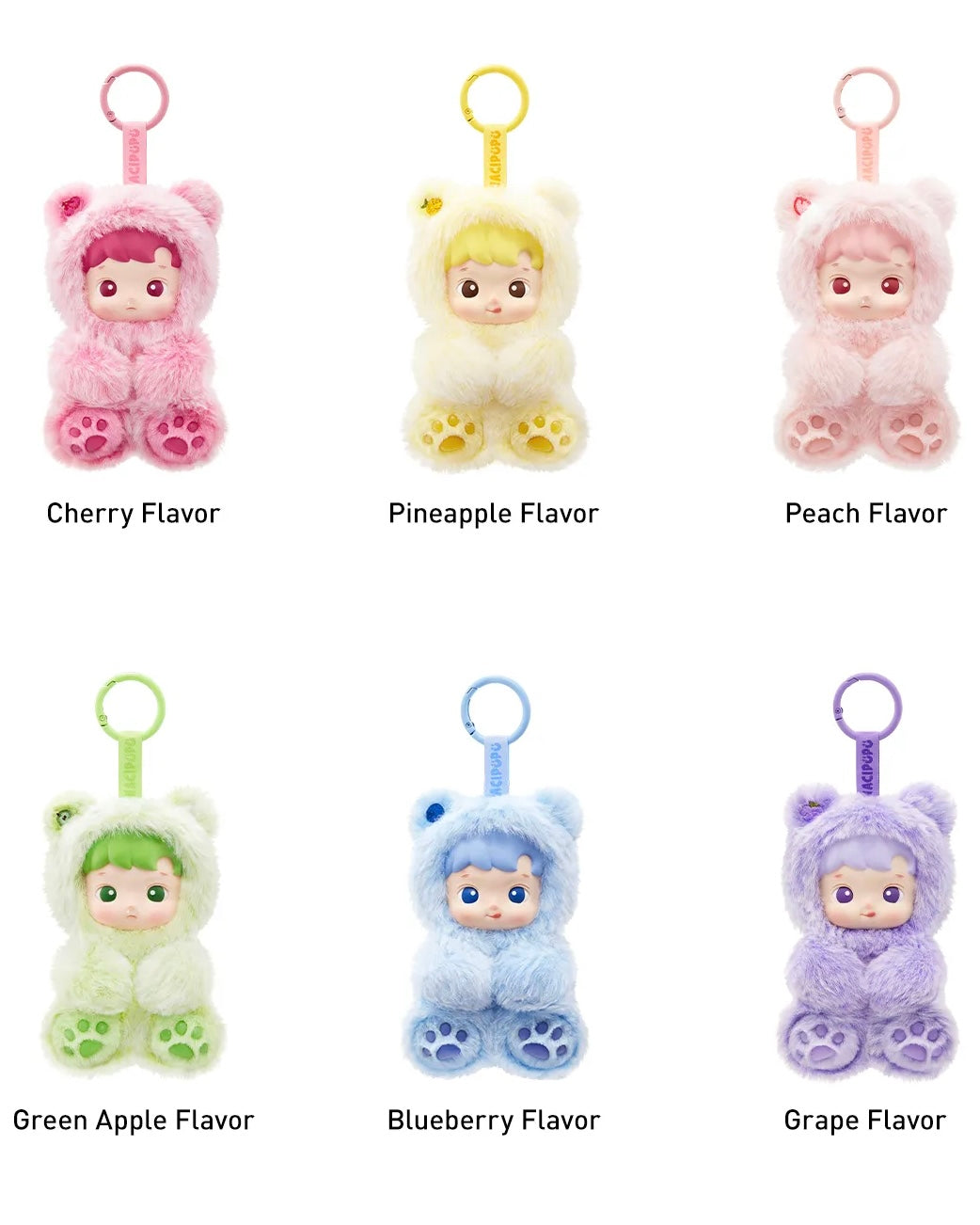HACIPUPU ぬいぐるみ HACIPUPU Gummy Bear Series-Vinyl Plush Pendant Blind Box