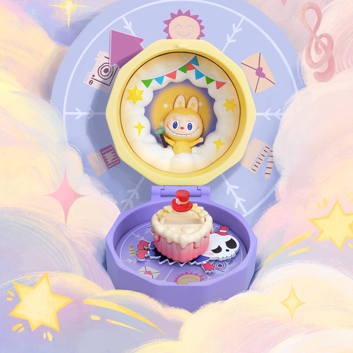 POP MART Romantic Ring Box Series 4 Scene Sets