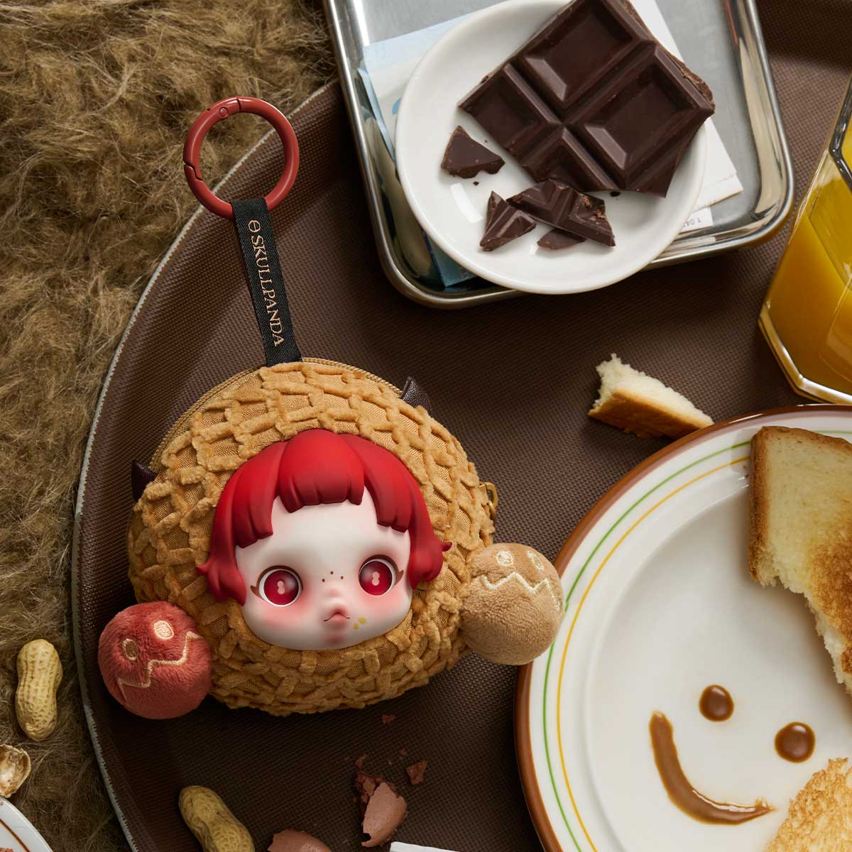 POP MART SKULLPANDA You Found Me!Series Earphone Bag