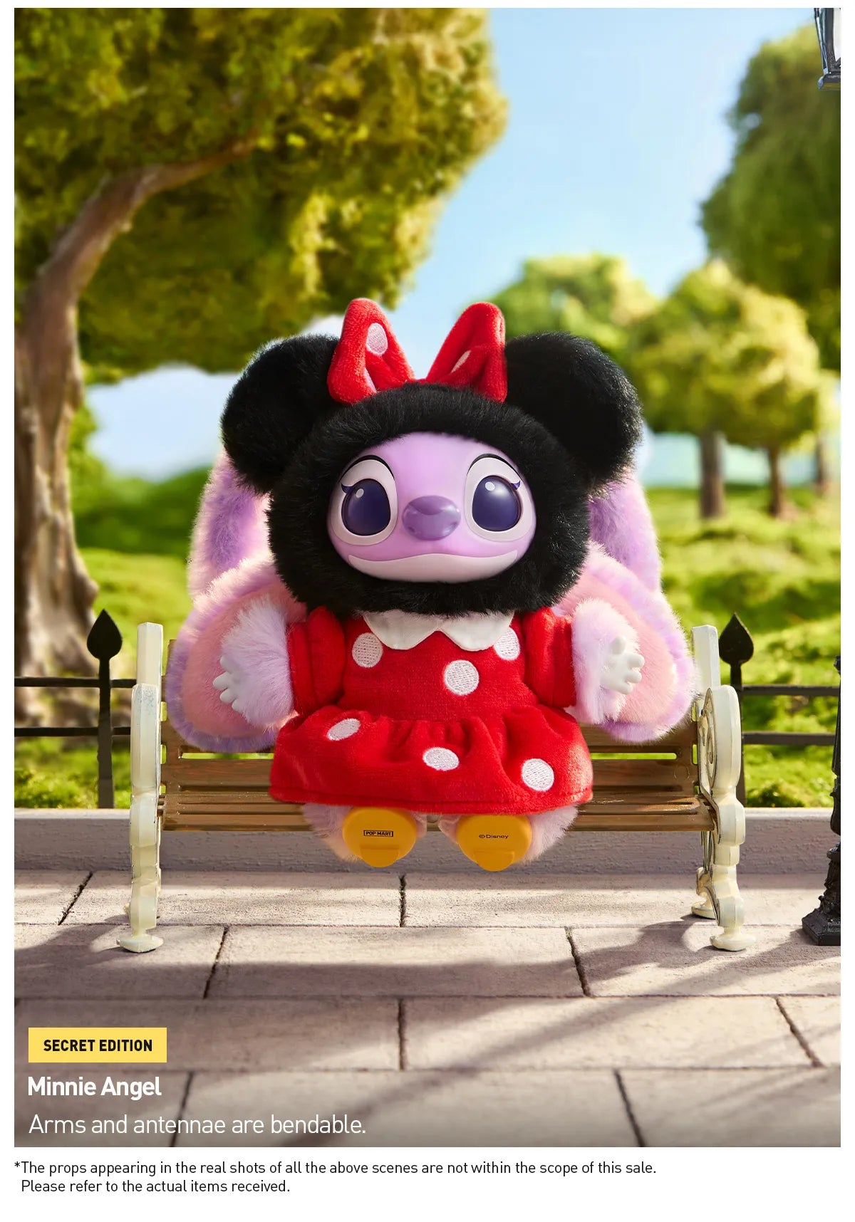 POP MART Stitch Adventure Series Vinyl Plush Pendant