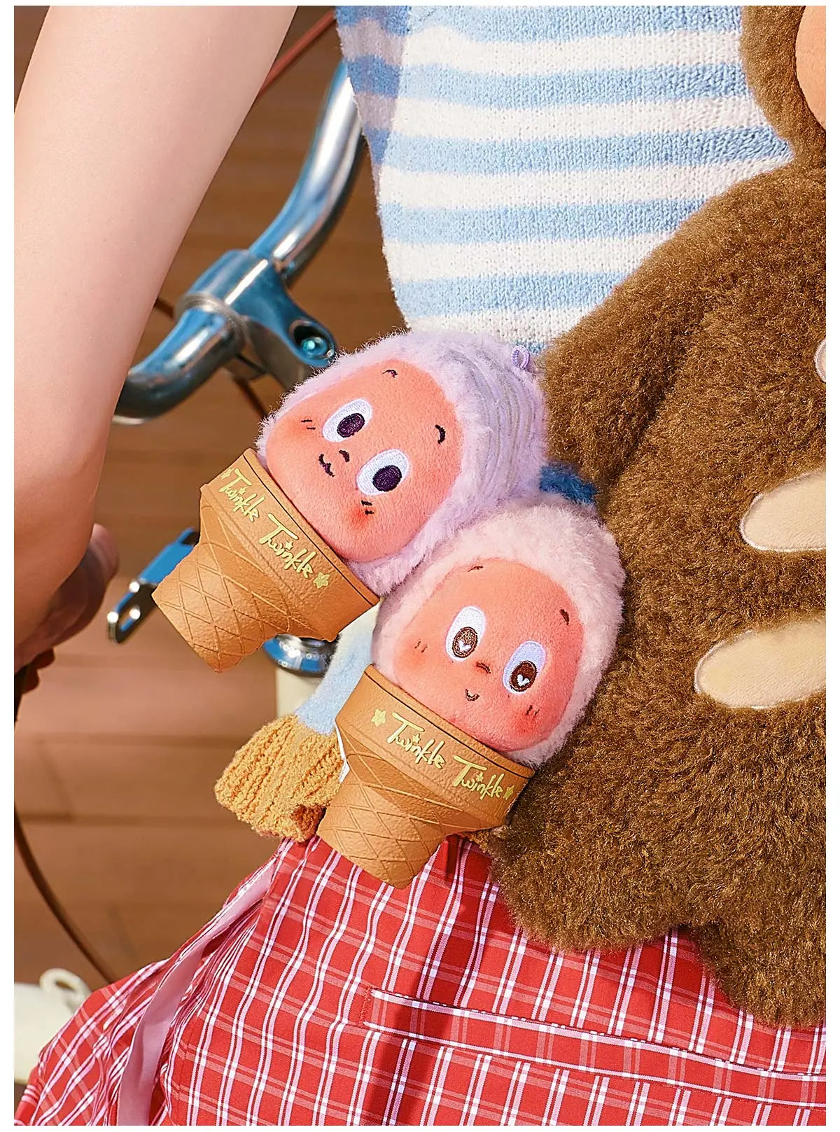 POP MART MOON GELATO Series-Ice Cream Plush Pendant Blind Box (China Ver.)