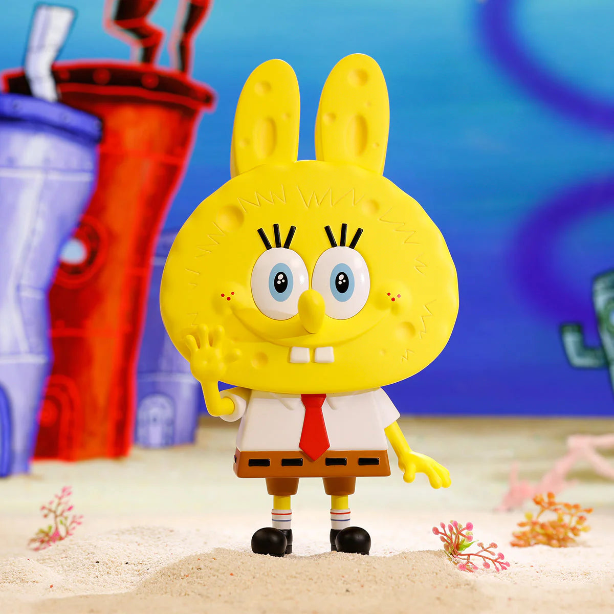 POP MART The Monsters LABUBU x SpongeBob 200% Figurine