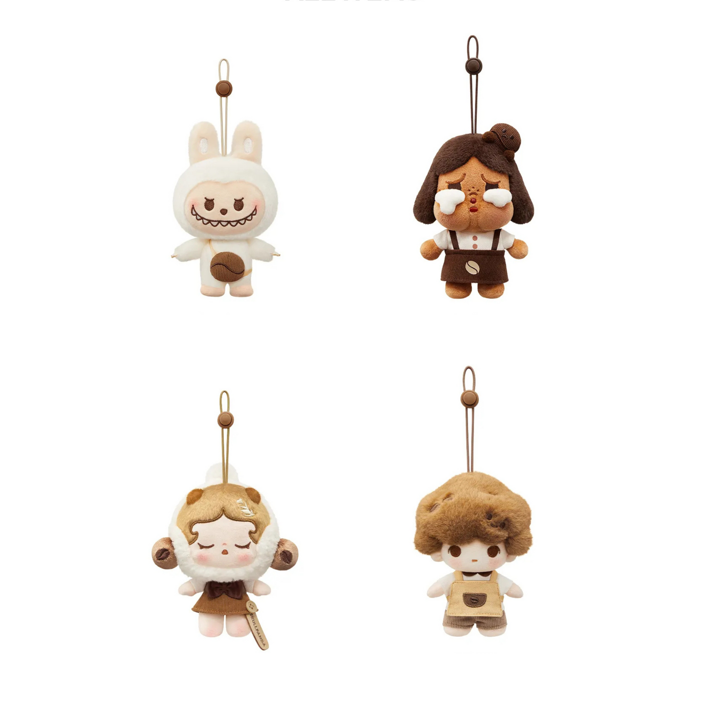 POP MART POP BEAN Coffee Factory Series-Plush Pendant