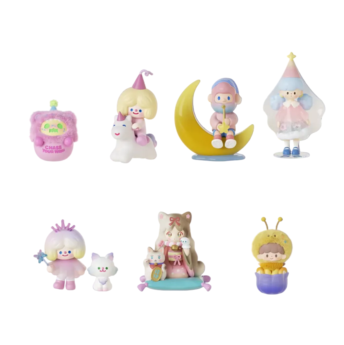 WISHLIGHT POSTHOUSE SERIES 卓大王　Wish Koi Finding Unicorn Wishlight Posthouse Series Blind Box – Blind Box
