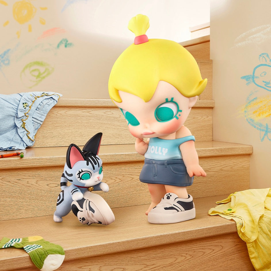 POP MART Baby Molly & Baby Tabby Series Figures