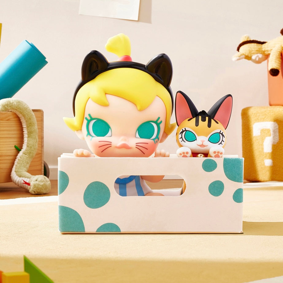 POP MART Baby Molly & Baby Tabby Series Figures