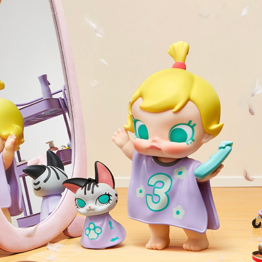 POP MART Baby Molly & Baby Tabby Series Figures