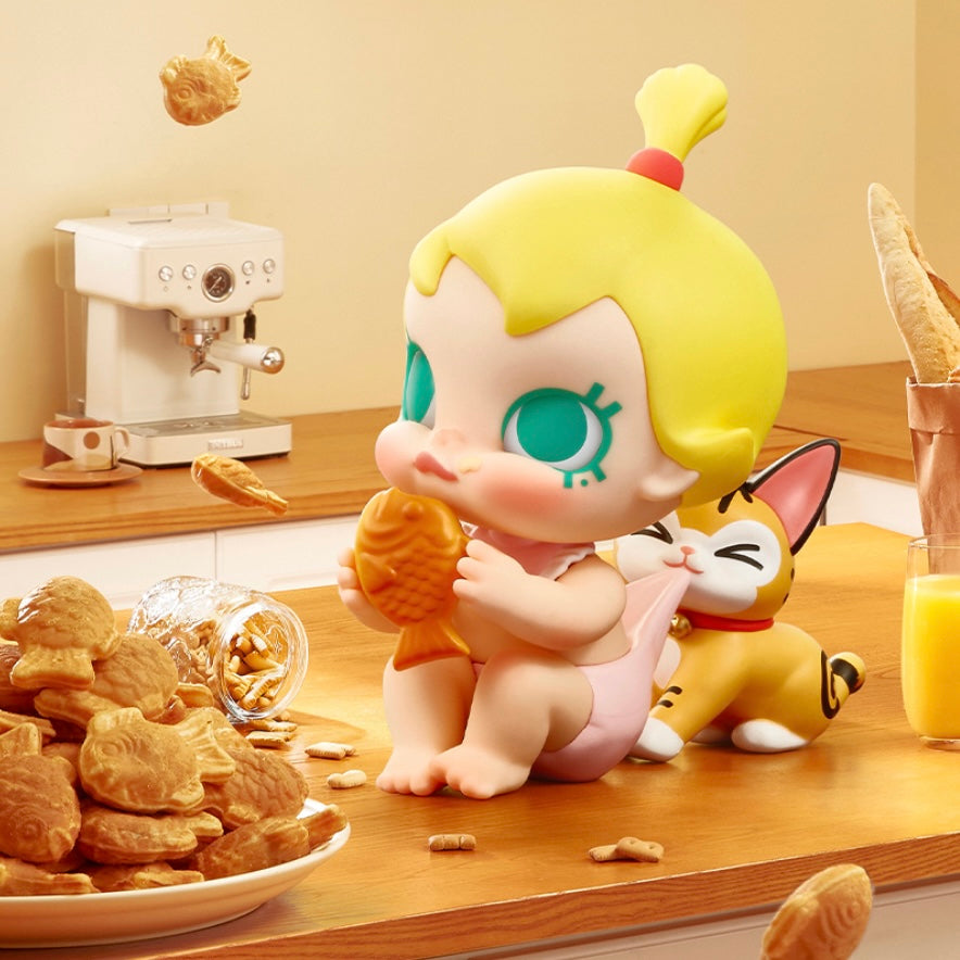 POP MART Baby Molly & Baby Tabby Series Figures