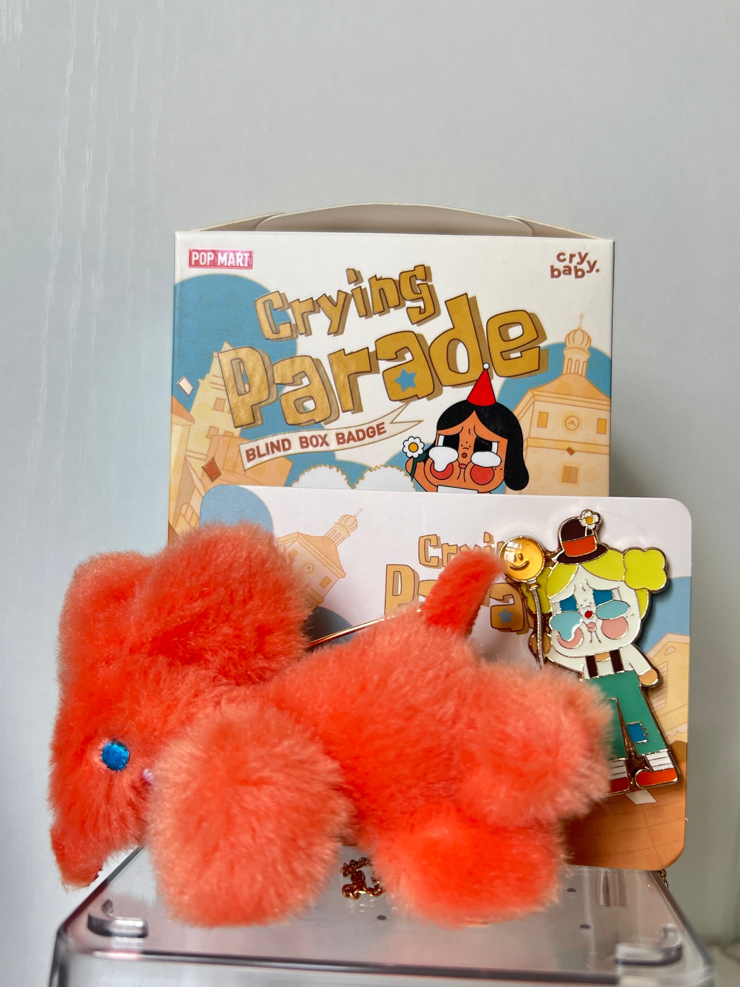 POP MART Crybaby Crying Parade Series - Badge - Long Legged Crown (Single Items)