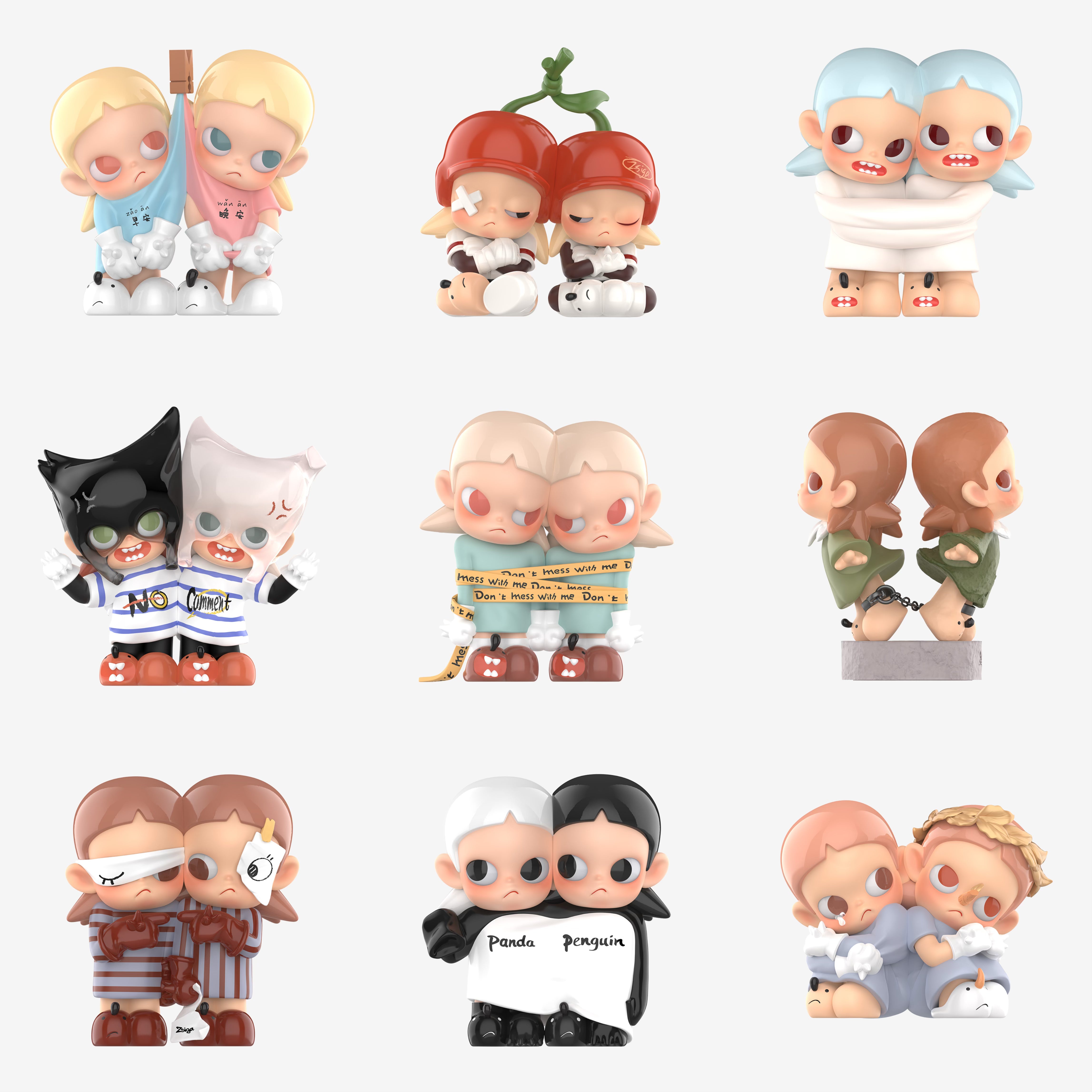 POP MART Zsiga Twins Series Figures Blind Box – Blind Box Collections POP MART Zsiga Twins Series Figures Blind Box – Blind Box Collections