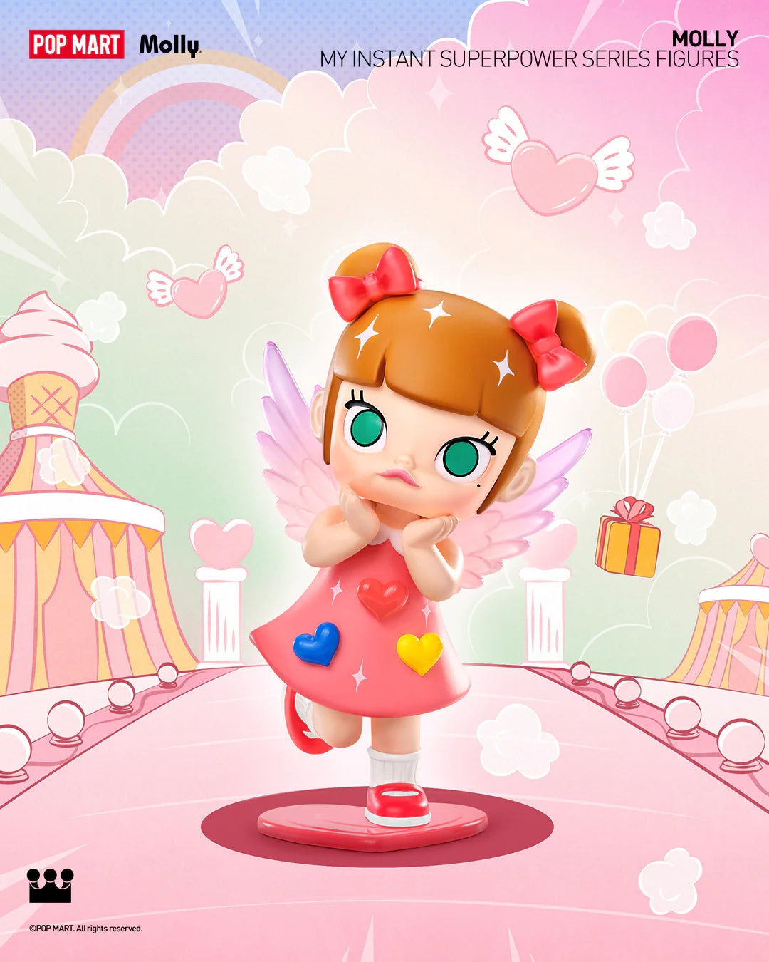 POP MART MOLLY My Instant Superpower Series Figures