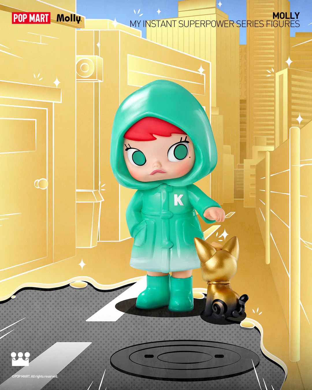 POP MART MOLLY My Instant Superpower Series Figures