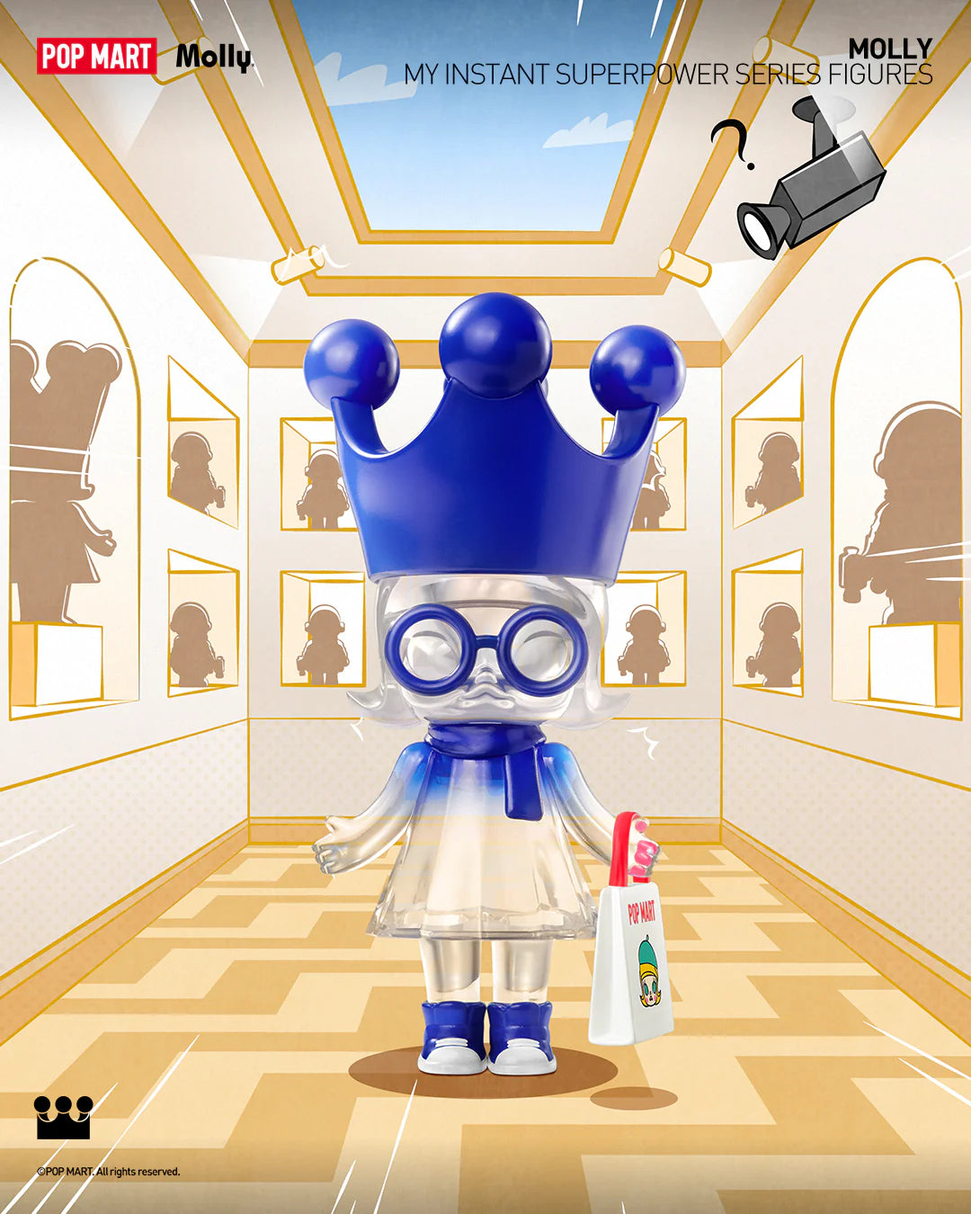 POP MART MOLLY My Instant Superpower Series Figures