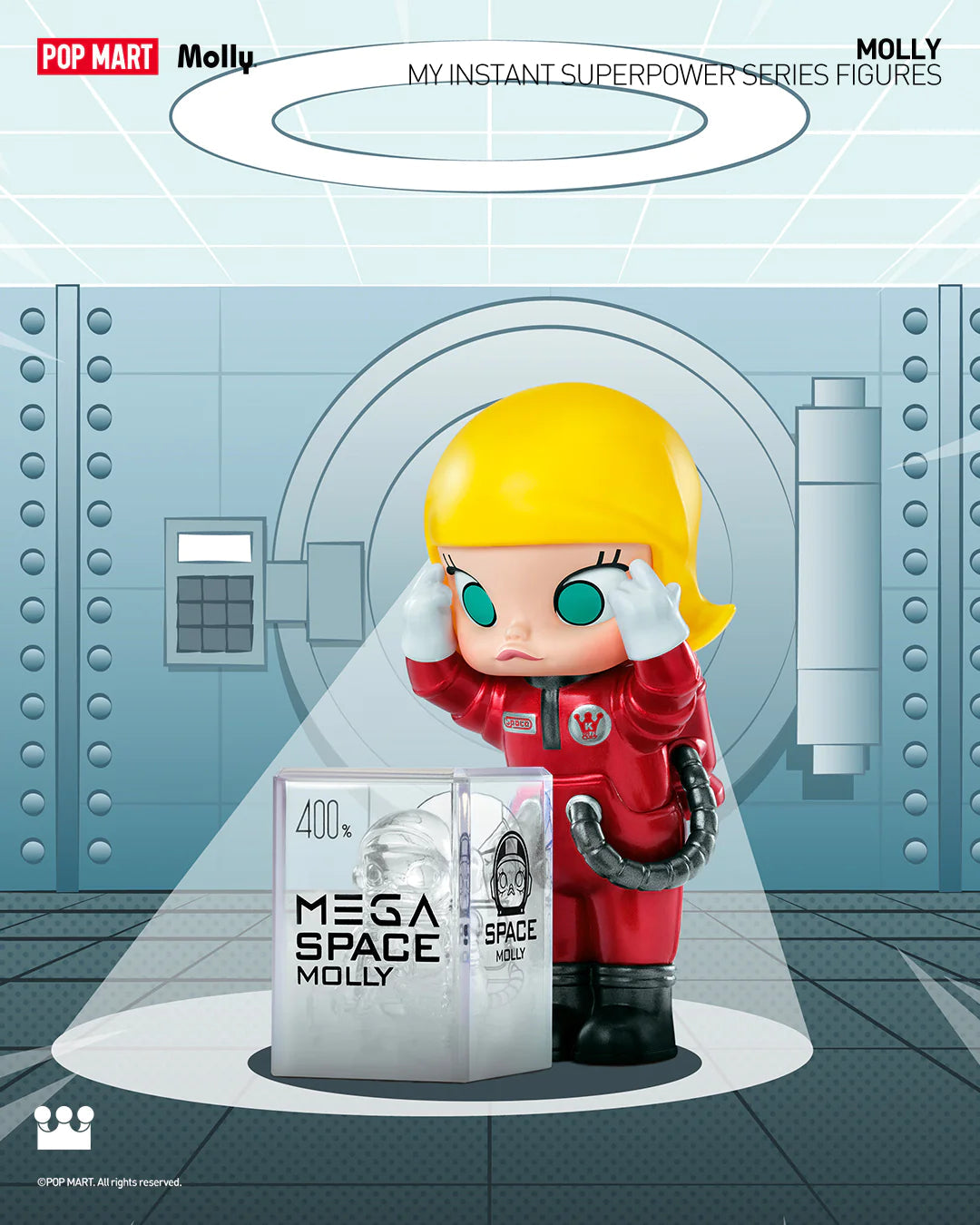POP MART MOLLY My Instant Superpower Series Figures