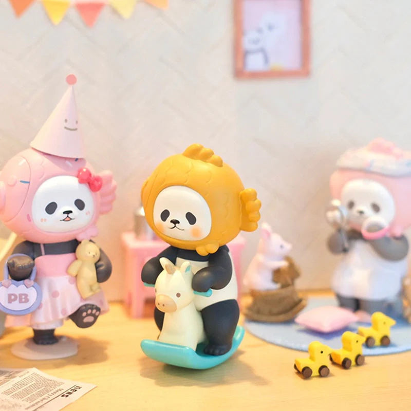 Planet Bear Taiyaki Mini Pan Pan Panda Blind Box Series