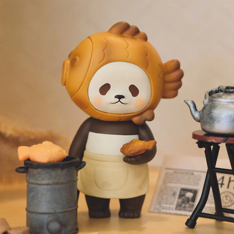 Planet Bear Taiyaki Mini Pan Pan Panda Blind Box Series