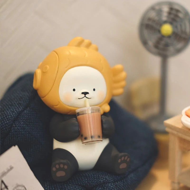 Planet Bear Taiyaki Mini Pan Pan Panda Blind Box Series