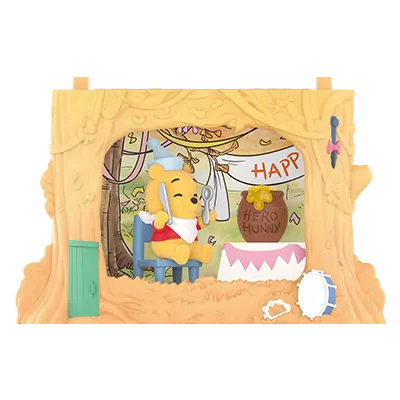 POP MART Winnie-the-Pooh Treehouse Theatre Series Figures