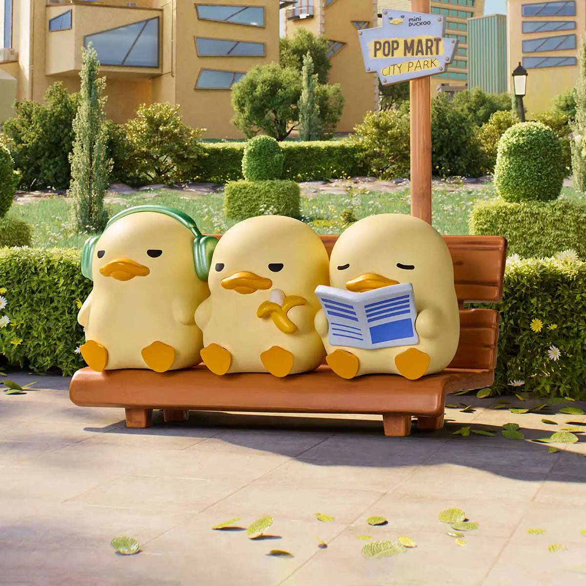 POP MART Mini DUCKOO Citywalk Series Figures