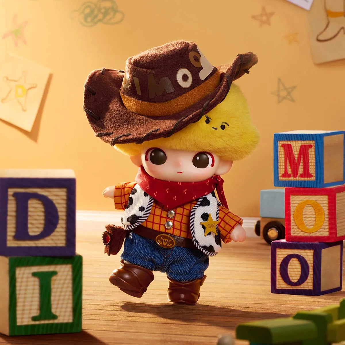 POP MART DIMOO WORLD x PIXAR Series - Vinyl Plush Pendant Blind Box