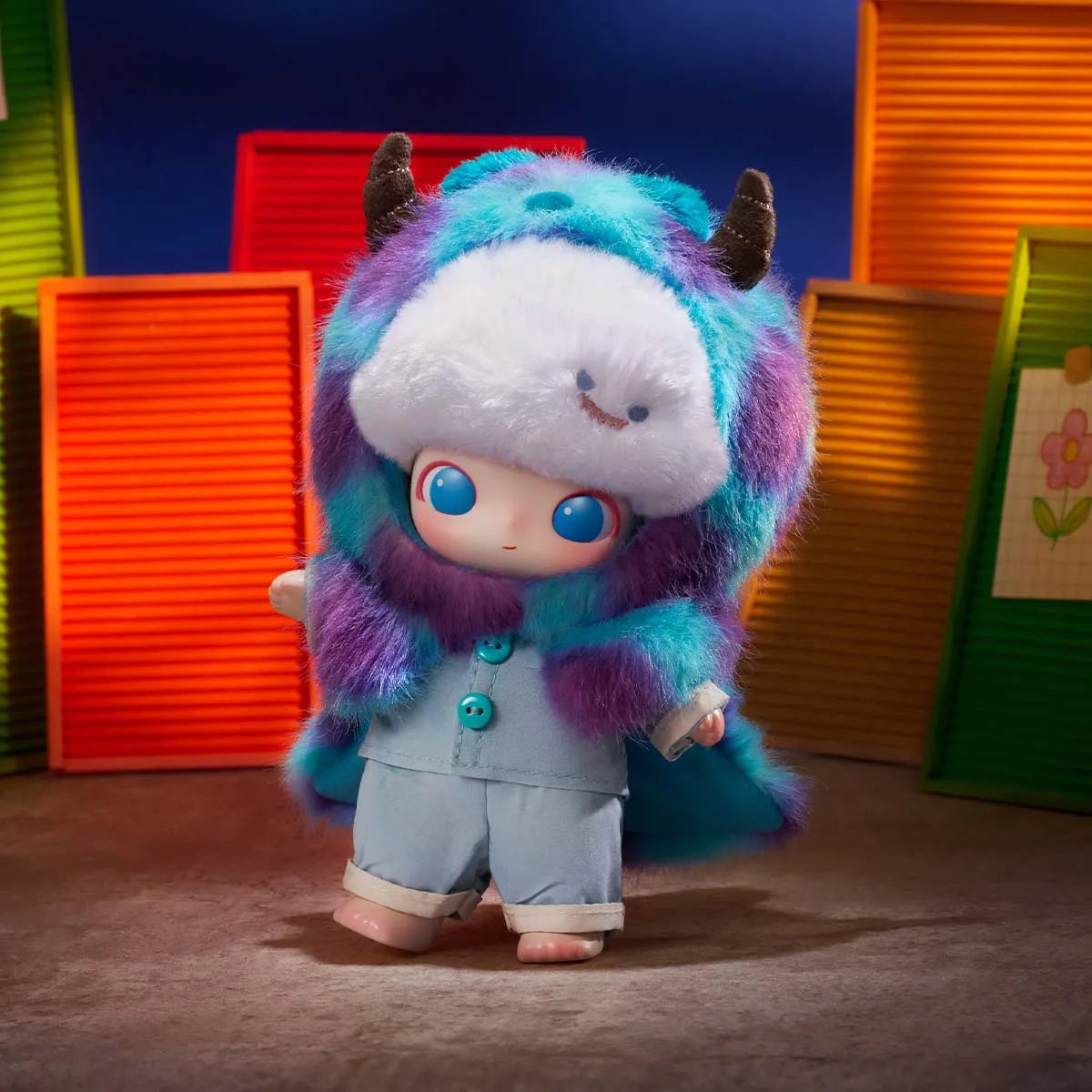 POP MART DIMOO WORLD x PIXAR Series - Vinyl Plush Pendant Blind Box