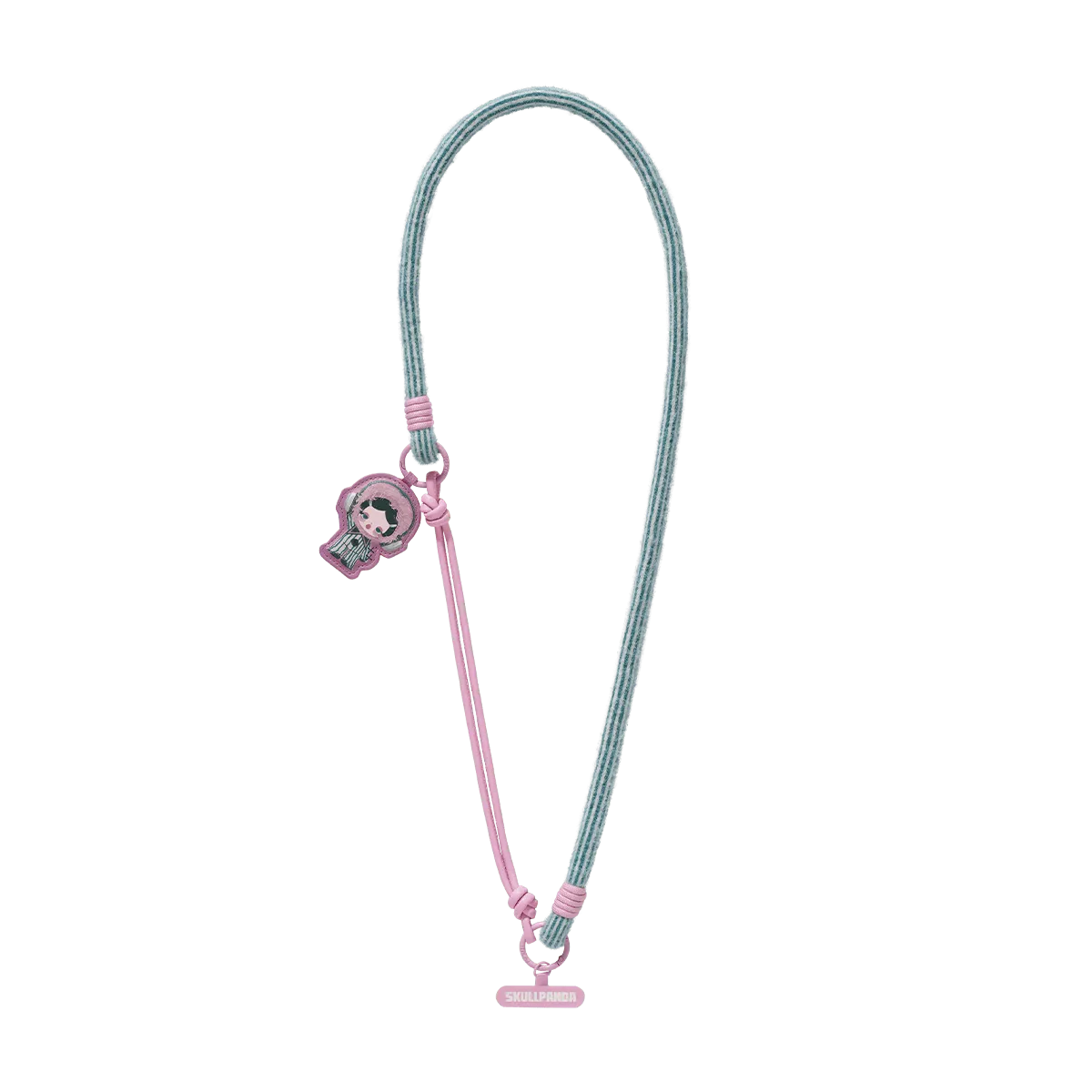 POP MART θ SKULLPANDA Off Mode Series Phone Lanyard