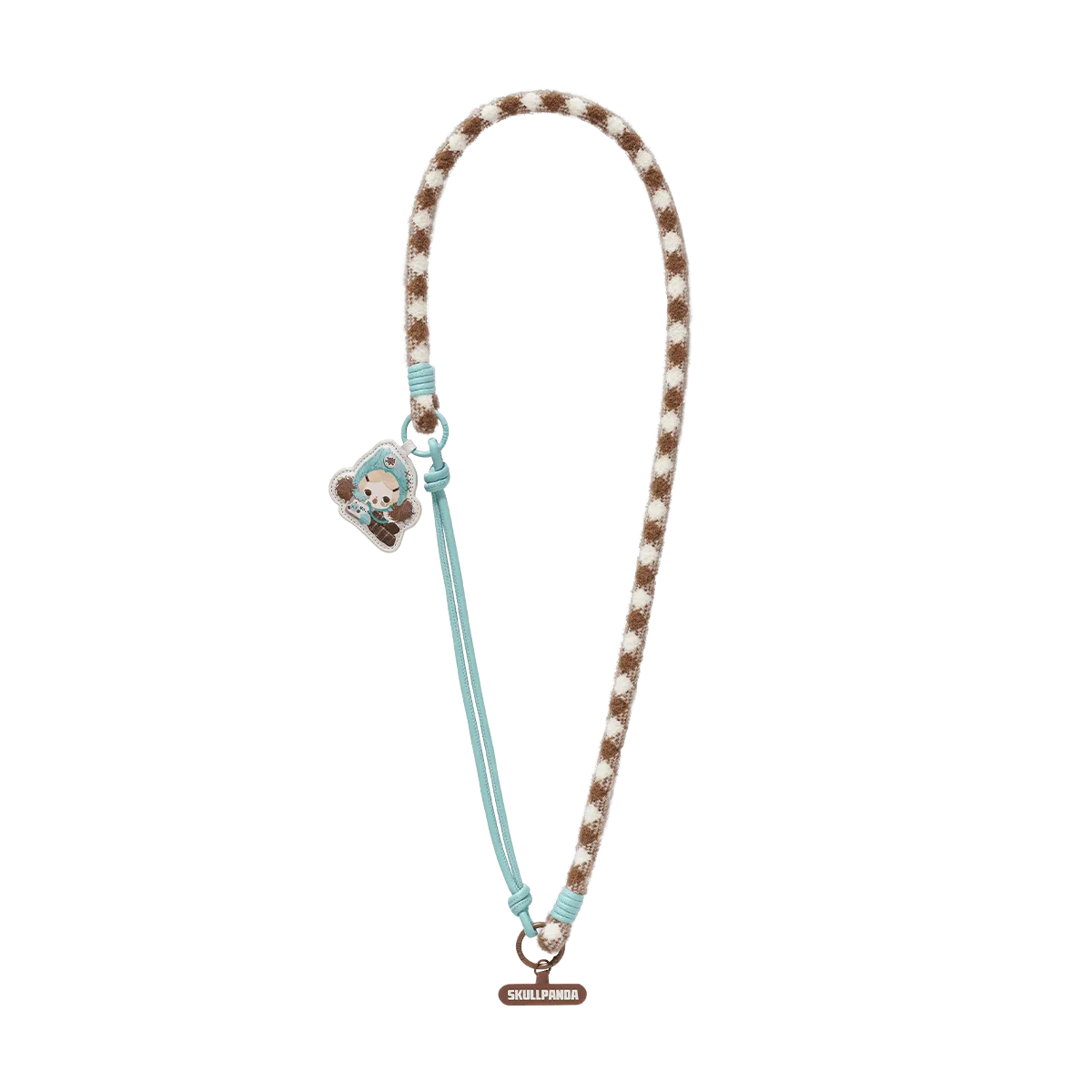 POP MART θ SKULLPANDA Off Mode Series Phone Lanyard