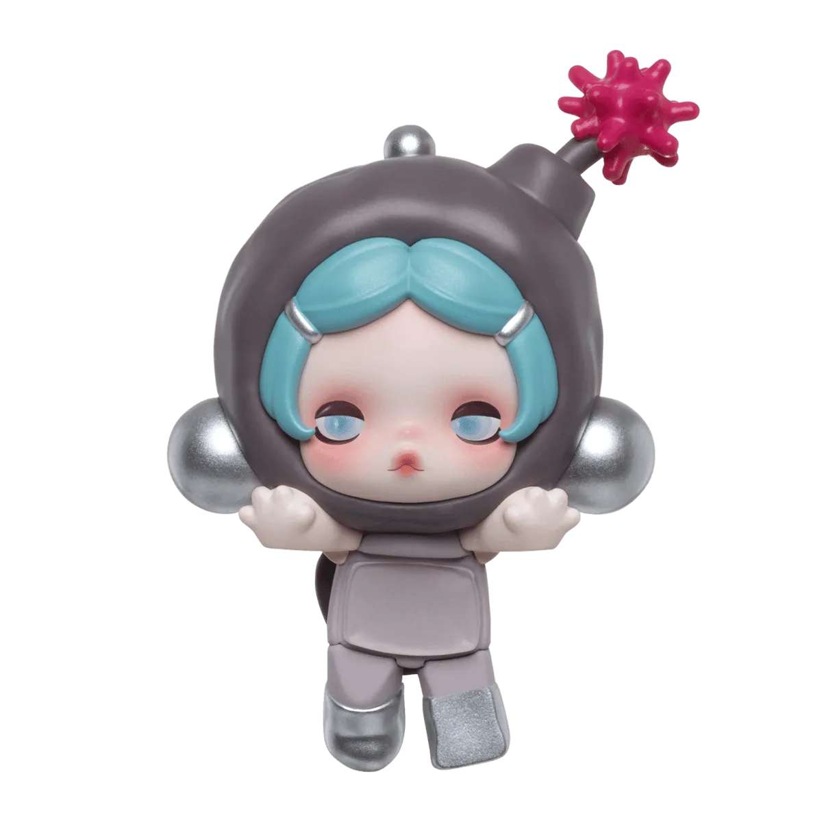 POP MART POP ATTACH θ SKULLPANDA Off Mode Series
