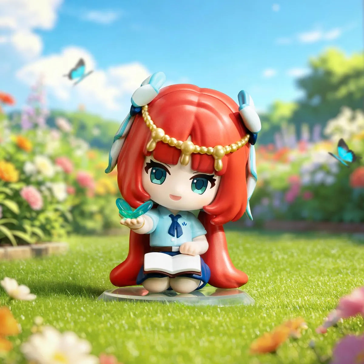 POP MART Genshin Impact Academy's Light and Shadow Poetry Chibi Series Figures