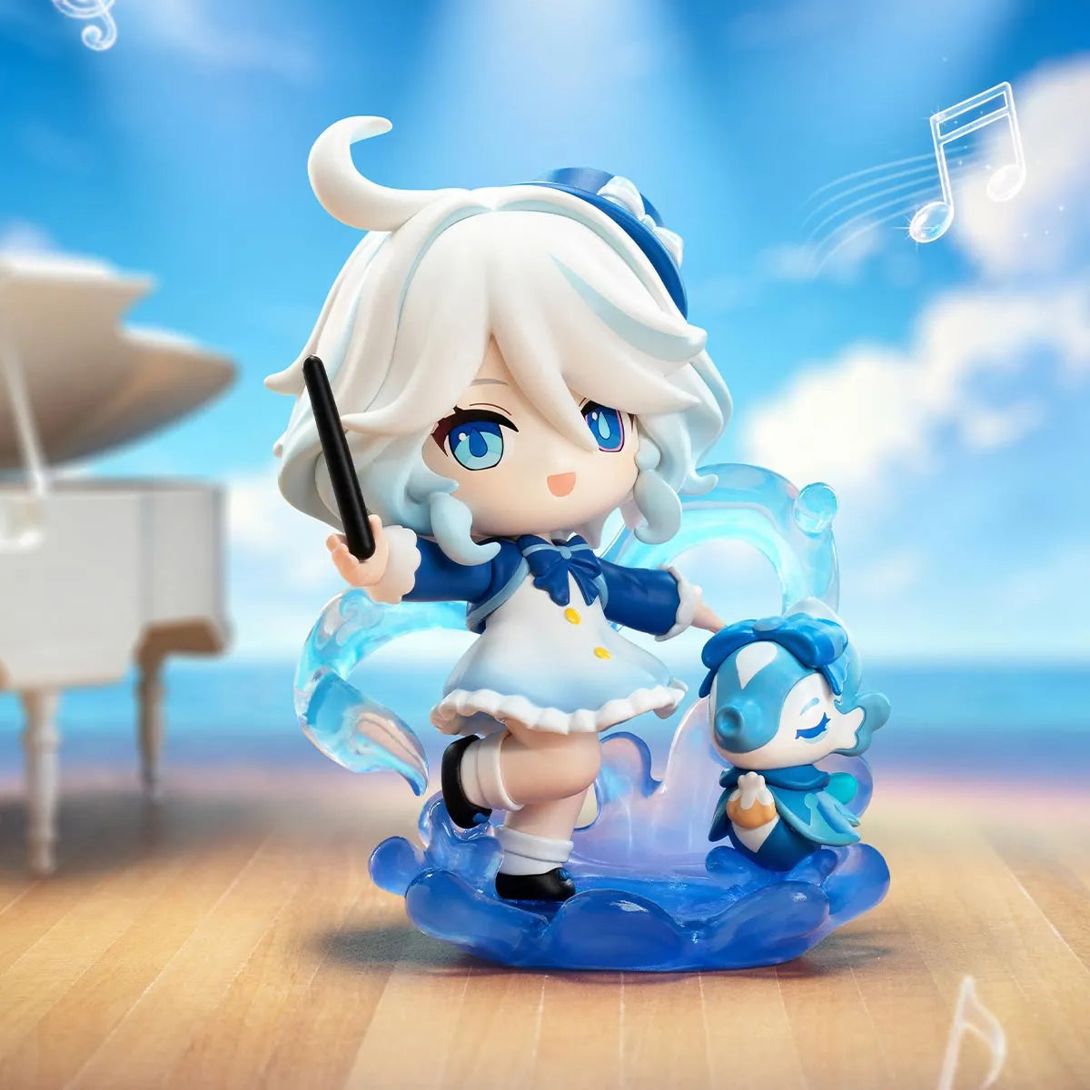 POP MART Genshin Impact Academy's Light and Shadow Poetry Chibi Series Figures