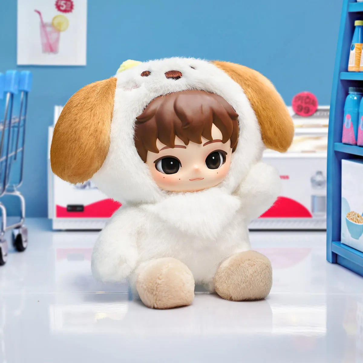 POP MART RIIZE Fluffy Club Series Vinyl Plush Doll Pendant