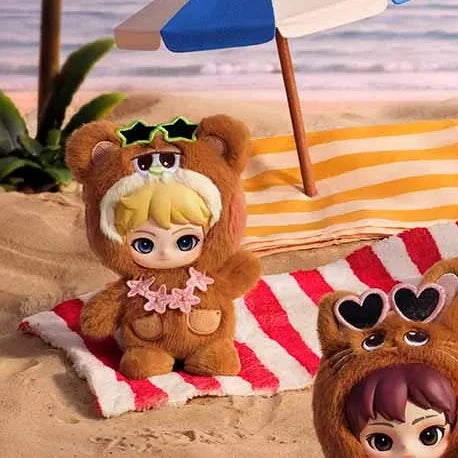 POP MART RIIZE Fluffy Club Series Vinyl Plush Doll Pendant