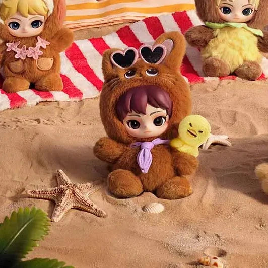 POP MART RIIZE Fluffy Club Series Vinyl Plush Doll Pendant