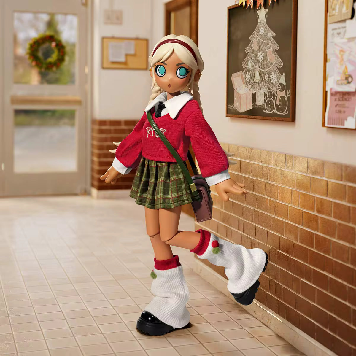POP MART Peach Riot Winter Break OOTD Series 1/8 Action Figure