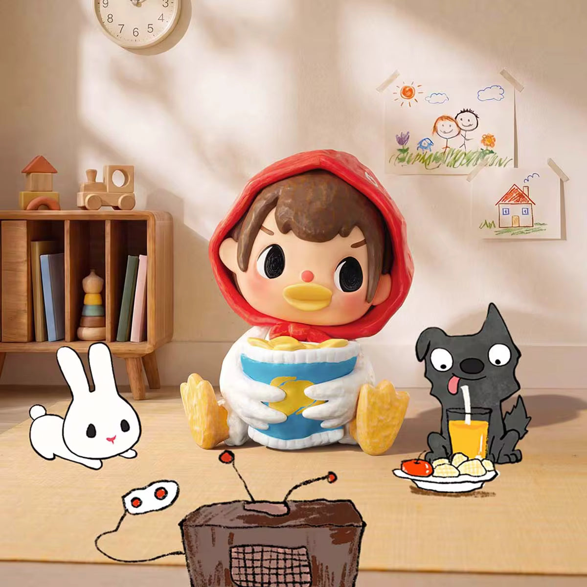 POP MART Merodi Snack Time Series Figures