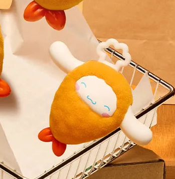 POP MART POP BEAN Hello Kitty and Friends Fried Shrimp Series