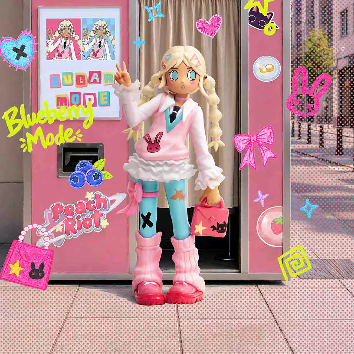 POP MART Peach Riot Sugar Mode Series Figures