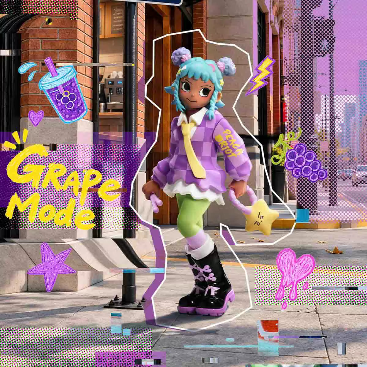 POP MART Peach Riot Sugar Mode Series Figures