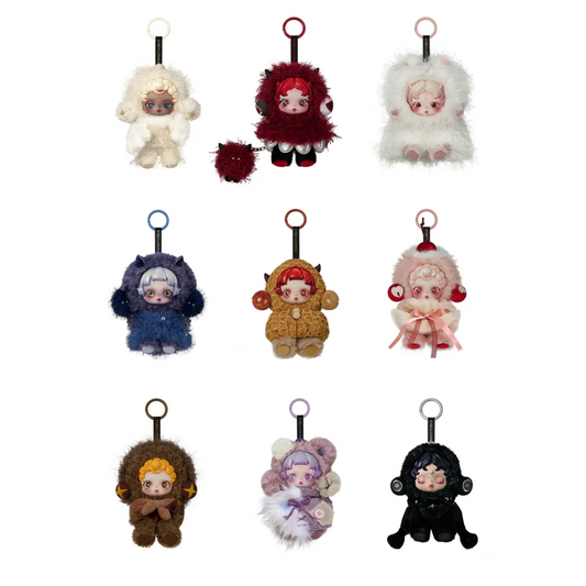 POP MART SKULLPANDA You Found Me! Series Plush Doll Pendant