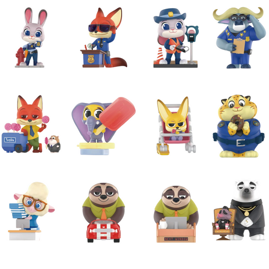 POP MART Disney Zootopia Series Figures