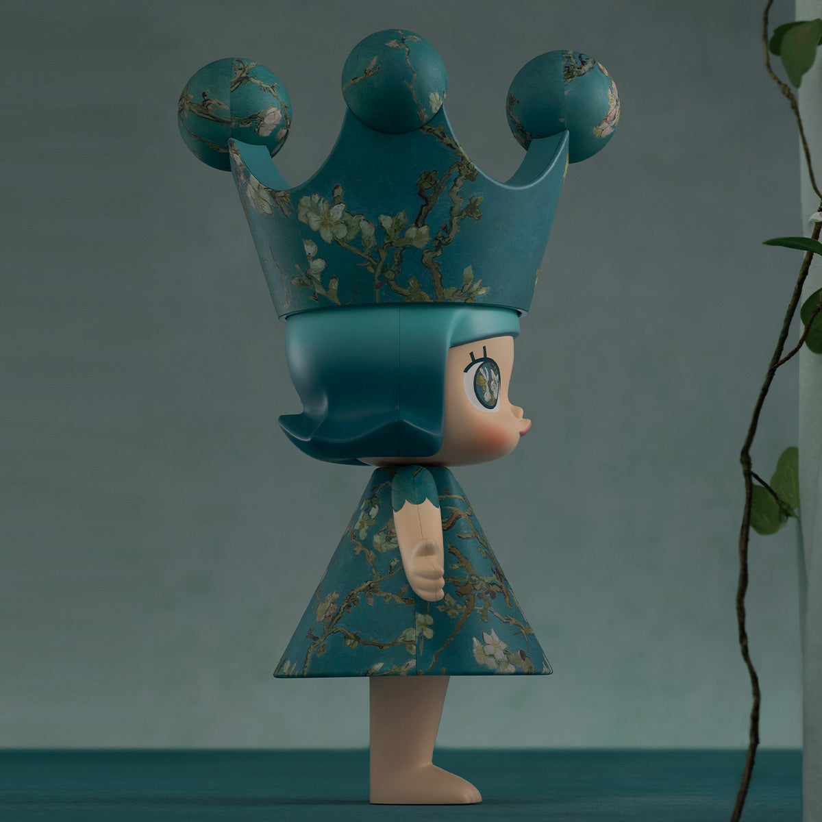 POP MART MEGA ROYAL MOLLY 400% Van Gogh Museum Almond Blossom