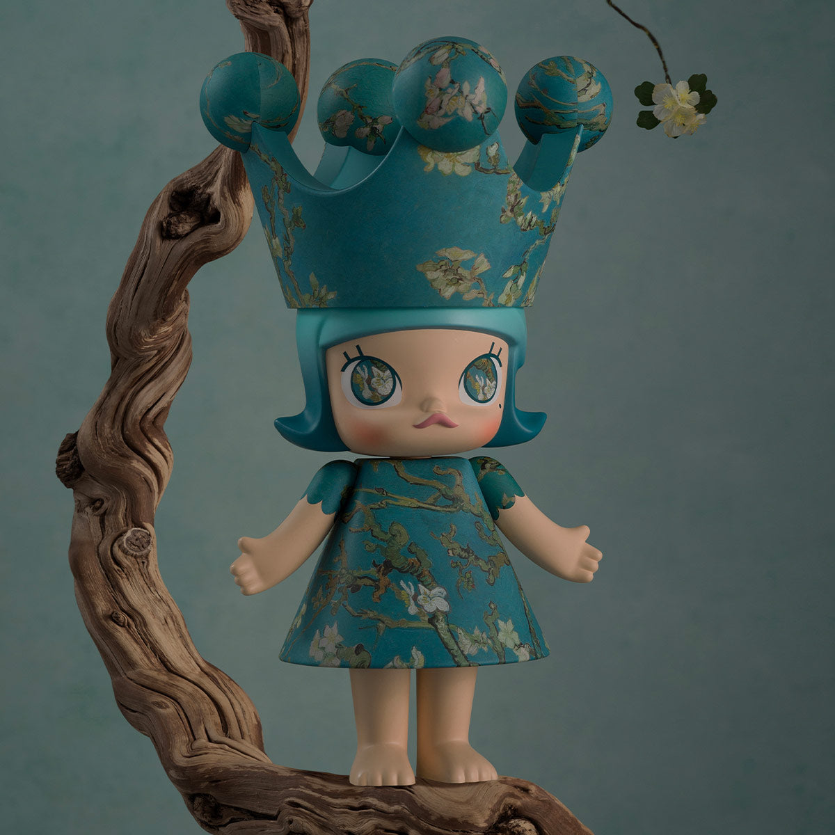 POP MART MEGA ROYAL MOLLY 400% Van Gogh Museum Almond Blossom