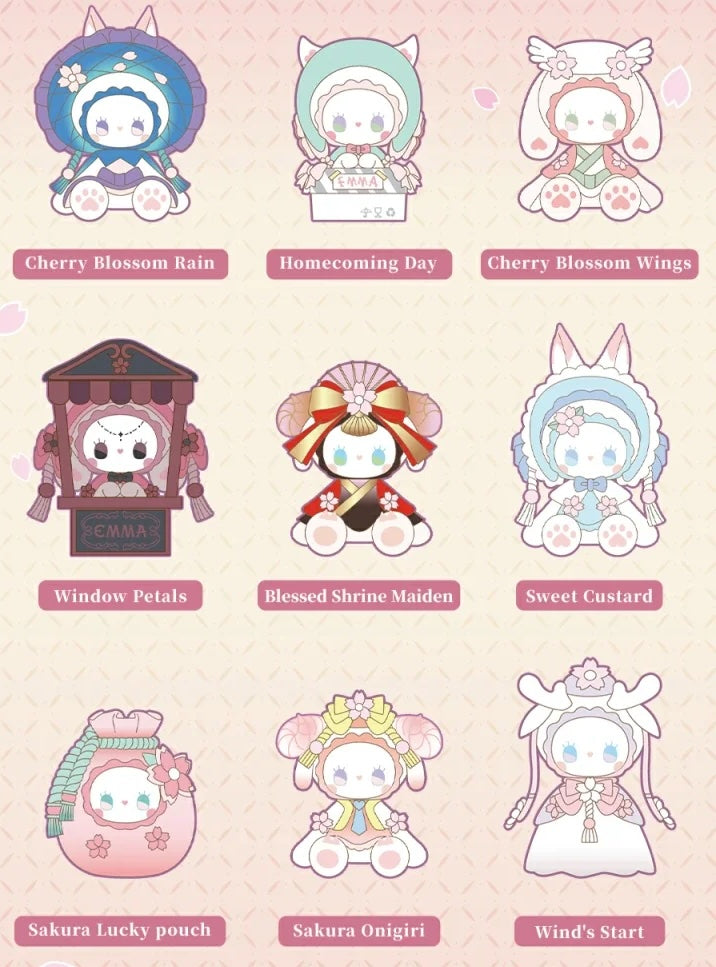MJ STUDIO EMMA Secret Forest Evening Cherry Blossom Series Blind Box
