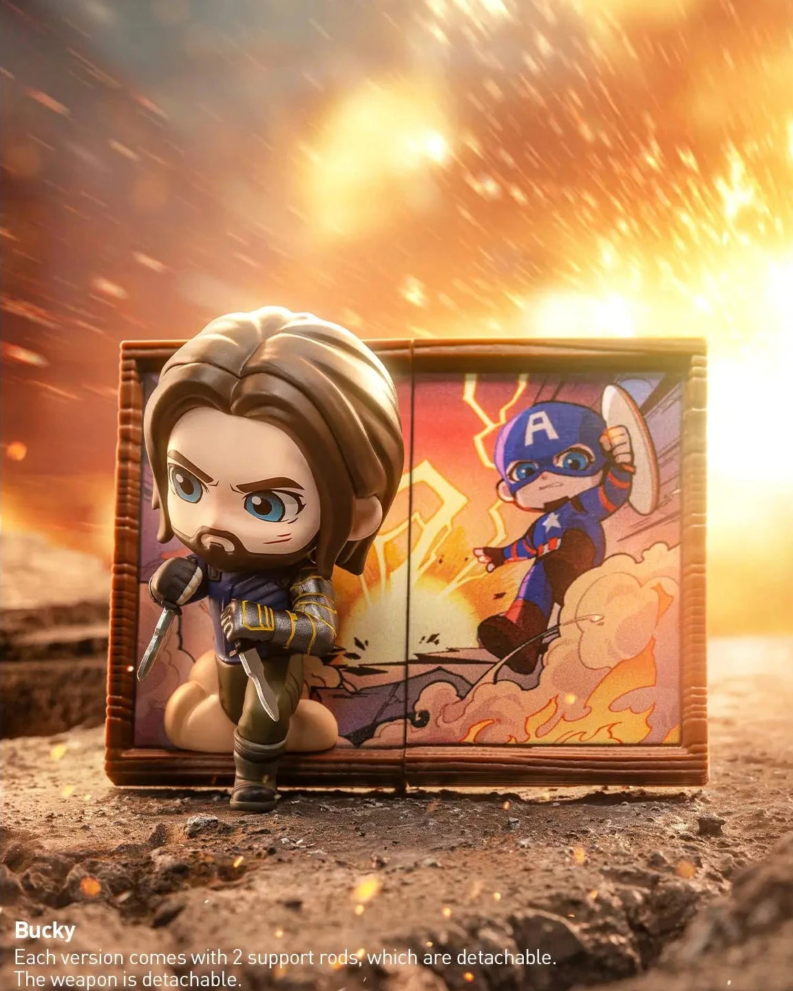 POP MART Marvel Photo Frame Series Figures