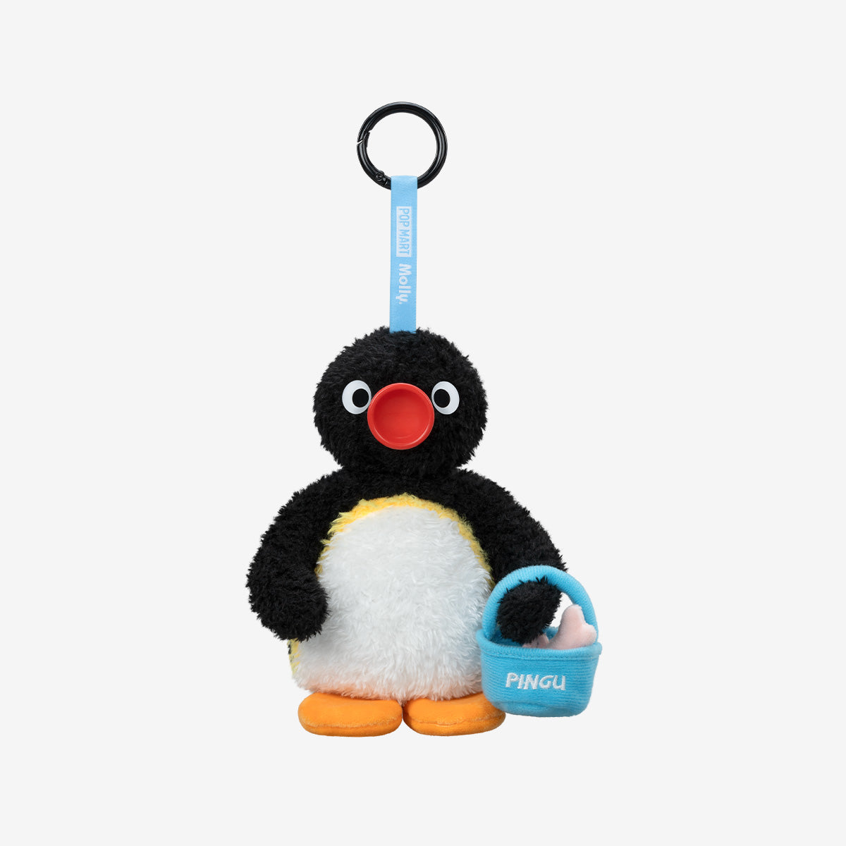 POP MART Baby Molly × Pingu Happy Fishing Series-Vinyl Plush Pendant Blind Box