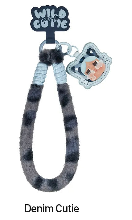 POP MART CRYBABY Wild but Cutie Series-Phone Charm Blind Box Accessories