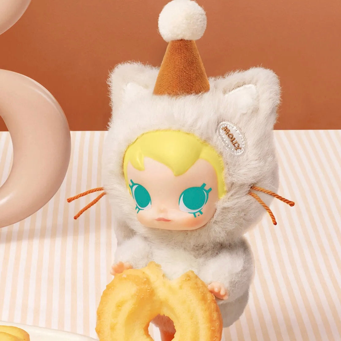 POP MART Baby Molly Pocket Friends Series-Vinyl Plush Pendant Blind Box