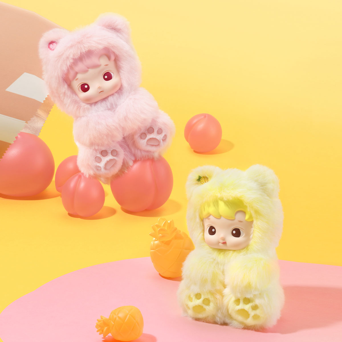 ぬいぐるみ Popmart Hacipupu Gummy Bear Series Plush POP MART HACIPUPU Gummy Bear Series Vinyl Plush Pendant
